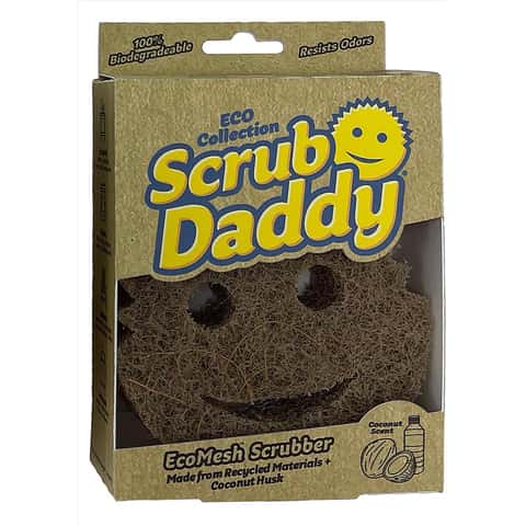 Scrub Daddy Eco Daddy Medium Duty Scrubber Sponge For Kitchen 2 pk