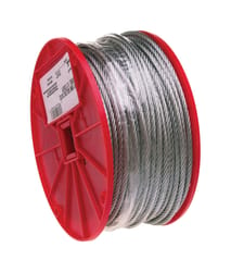 Campbell Galvanized Steel 1/8 in. D X 500 ft. L Aircraft Cable