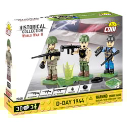 COBI WWII US Army Block Set Multicolored 30 pc