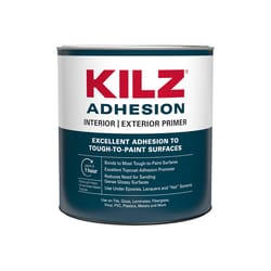 KILZ Adhesion White Flat Water-Based Primer and Sealer 1 qt