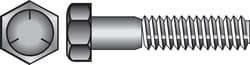 HILLMAN 3/8 in. D X 7 in. L Heat Treated Zinc Steel Hex Head Cap Screw 50 pk