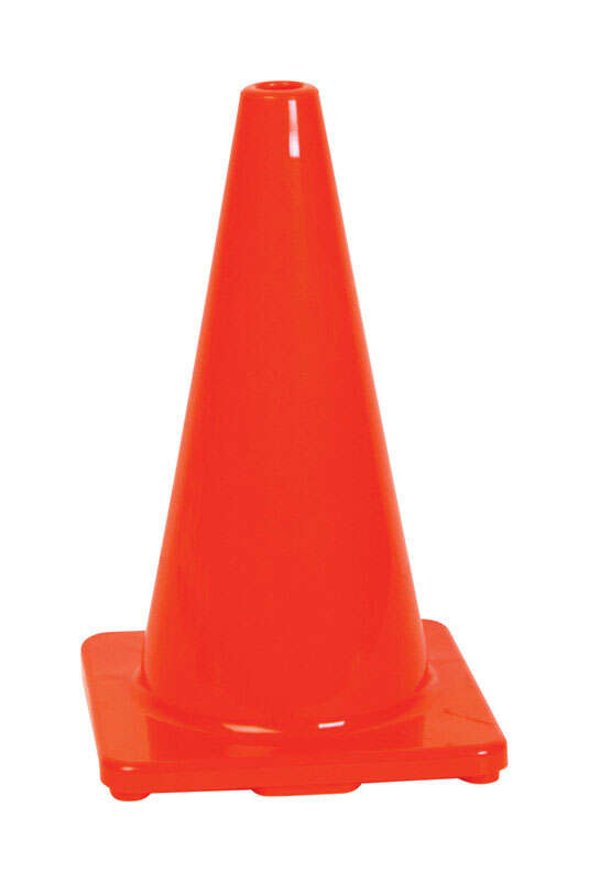 Novus Children Playing Weighted Orange Pop Up Safety Cone Sign With Reflective Tape 