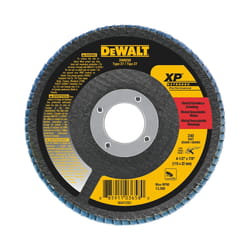 DeWalt 4-1/2 in. D X 7/8 in. Zirconia Aluminum Oxide Flap Disc 40 Grit 1 pc