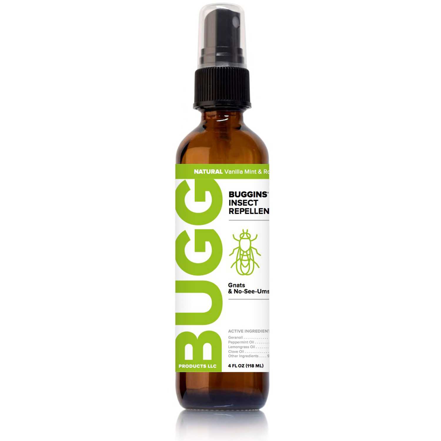 Buggins Natural Organic Insect Repellent Liquid For Gnats/Mosquitoes 4
