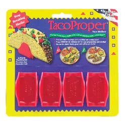 Harold Import Red Plastic Taco Holder