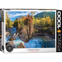 Eurographics Crystal Mill Jigsaw Puzzle Multicolored 1000 pc