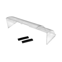 Dundas Jafine 14 in. W 1-Way Clear Plastic Air Deflector