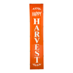 Glitzhome 43 in. Happy Harvest Porch Sign Fall Decor