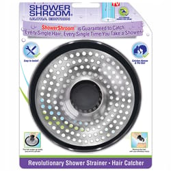 ShowerShroom Ultra Edition Brushed Stainless Steel Drain Protector