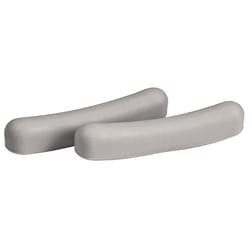 Carex Health Brands Gray Crutch Pads Rubber 2 in. H X 6 in. L