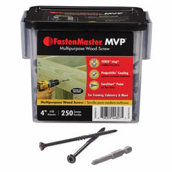 FastenMaster MVP 4 in. L Torx Ttap Self-Tapping Wood Screws 250 pk