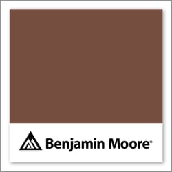Benjamin Moore Leather Saddle Brown 2100-20