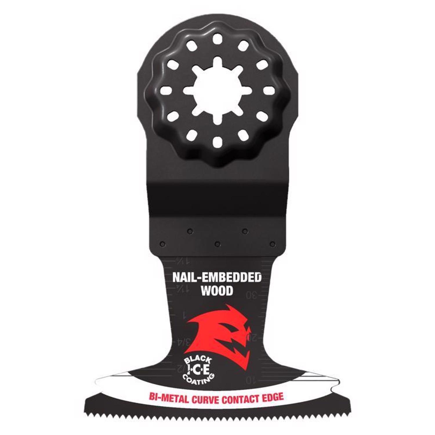 Diablo Starlock 2-1/2 in. W Bi-Metal Curved Contact Edge Oscillating Blade Nail-Embedded Wood 3 pk Sansujyuku sansujyuku.com