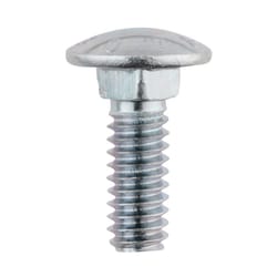 HILLMAN 1/4 in. X 3/4 in. L Zinc-Plated Steel Carriage Bolt 100 pk