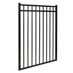 Fortress Building Products Athens Fencing 48 in. H X 1 in. W X 48 in. L Aluminum Gate