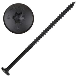 Screw Products, Inc. NOVA #14 in. X 5 in. L Star Black Steel Lag Screw 1 pk