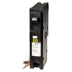 Square D HomeLine 15 amps Arc Fault/Plug In Single Pole Circuit Breaker