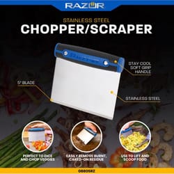 Razor Grill Scraper 1.16 in. H X 5.12 in. L X 4.41 in. W 1 pk