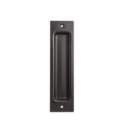 National Hardware 8 in. L Oil Rubbed Bronze Brown Steel Flush Mortise Finger Pull