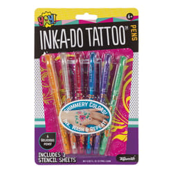 Toysmith Yay! Ink-A-Do Tattoo Pens Assorted 9 pc