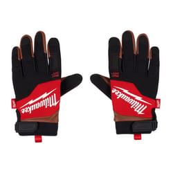 Milwaukee Unisex Indoor/Outdoor Work Gloves Multicolor M 1 pair