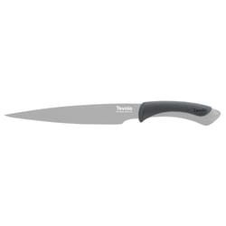 Tovolo Oyster Gray Rubber/Steel Slicing Knife