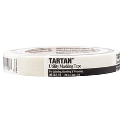 Tartan  .70 in. W x 60.1 yd. L Tan  High Strength  Masking Tape  1 pk 