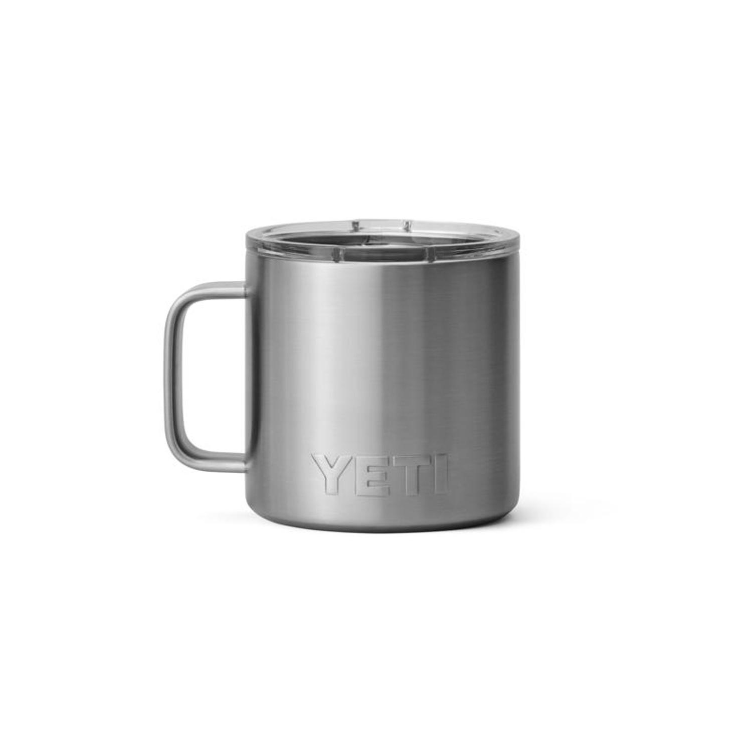 YETI Rambler 14 oz Stainless Steel BPA Free Mug with