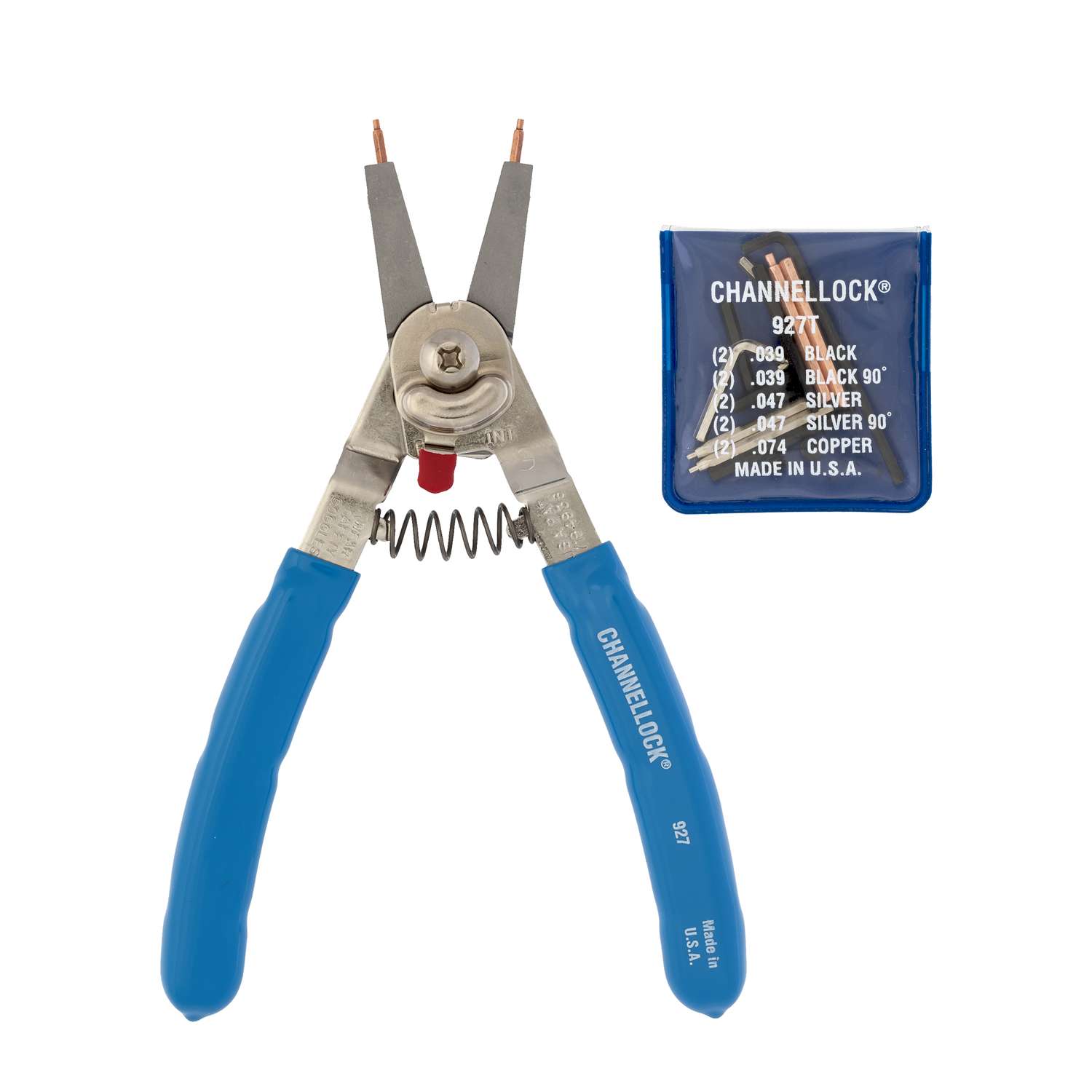 Hyper Tough 4 Piece Combination Snap Ring Plier Set, Large