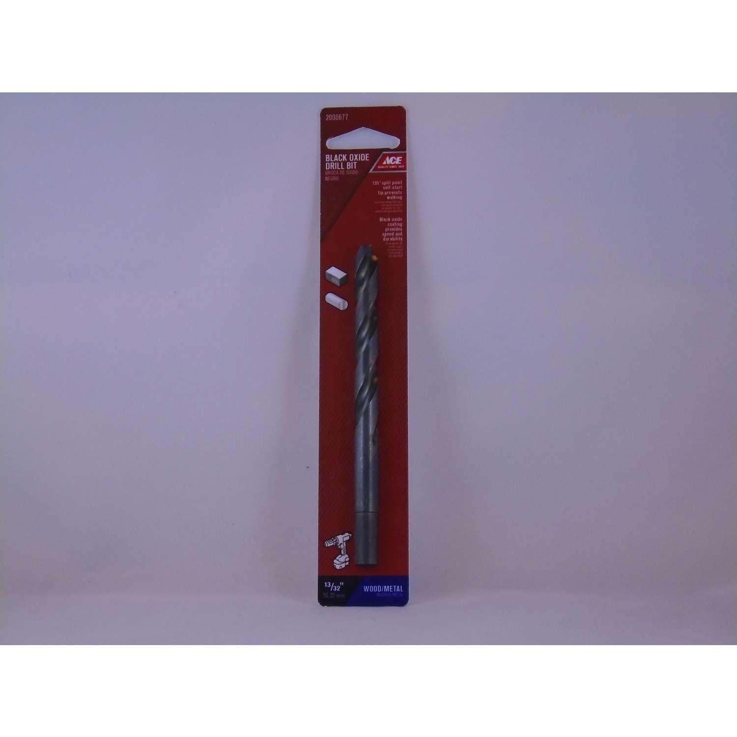 Ace 13/32 in. x 51/4 in. L High Speed Steel Drill Bit 1 pc. Ace Hardware