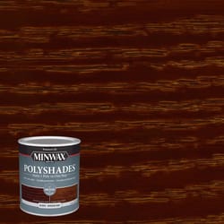 Minwax PolyShades Semi-Transparent Gloss Mission Oak Oil-Based Polyurethane Stain/Polyurethane Finis