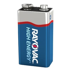 Rayovac High Energy 9-Volt Alkaline Batteries 2 pk Carded