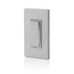 Leviton Decora Light Gray 600 W Rocker Dimmer Switch 1 pk