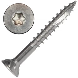 Screw Products AXIS No. 9 X 1-1/2 in. L Star Stainless Steel Coarse Wood Screws 732 pk