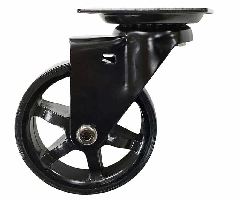 Shepherd 3 in. Dia. Swivel Polyurethane/Aluminum Caster 100 lb. Ace