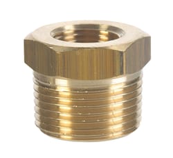 JMF Company 1/4 in. MPT 1/8 in. D FPT Brass Hex Bushing