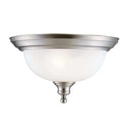 Design House Bristol 7.8 in. H X 13 in. W X 13 in. L Ceiling Fixture