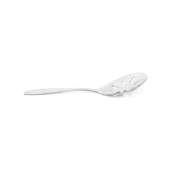 Fox Run Silver Stainless Steel Large Slotted Serving Spoon