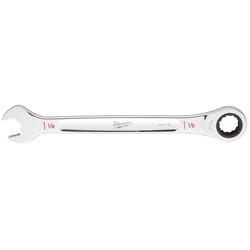 Milwaukee 1-1/8 in. X 1-1/8 in. 12 Point SAE Combination Wrench 1 pc