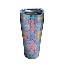 Tervis 30 oz Multicolored BPA Free Bright Mandala Tumbler with Lid