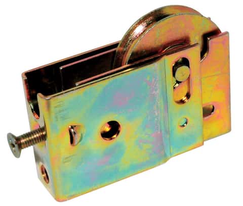Barton Kramer 1-1/2 in. D X 1/3 in. L Stamped Steel Patio Door Roller Assembly 1 pk Barton Kramer 1-1/2 in. D X 1/3 in. L Stamped Steel Patio Door Roller Assembly 1 pk