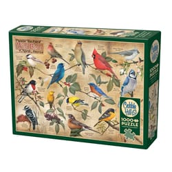 Cobble Hill Popular Backyard Wild Birds of North America Jigsaw Puzzle 1000 pc