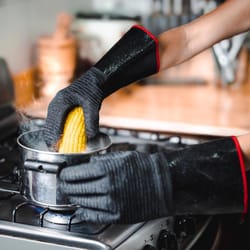 Baseball Glove Oven Mitts Hot Stove Pot Holder