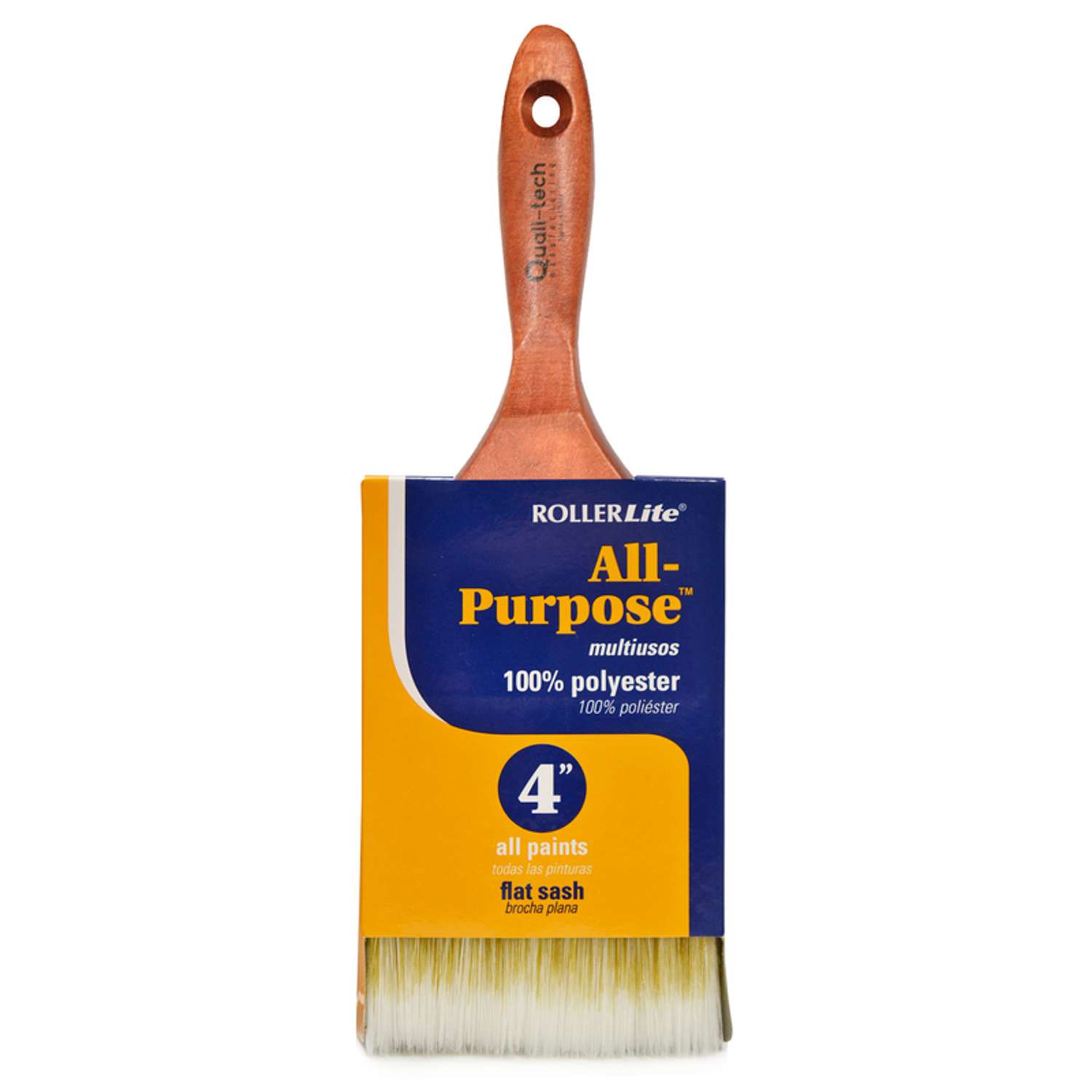 RollerLite AllPurpose 4 in. Flat Sash Paint Brush Ace Hardware