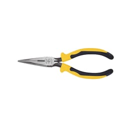 Klein Tools Journeyman 6.75 in. Plastic/Steel Long Nose Side Cutting Pliers
