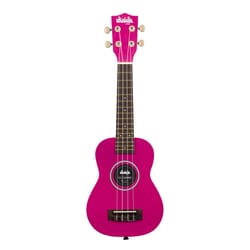 Kala Brand Music Co Ukadelic Dragon Fruit Soprano Ukulele Plastic/Rose Wood 1 pk