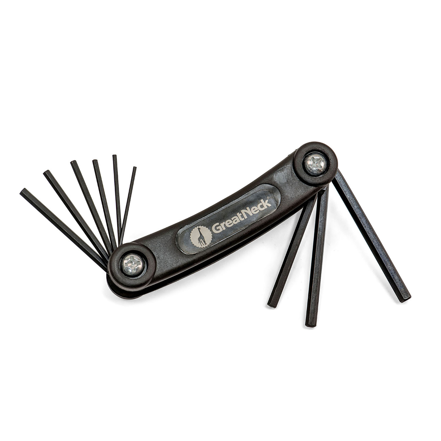 Great Neck SAE Folding Hex Key Set 9 pc - Ace Hardware