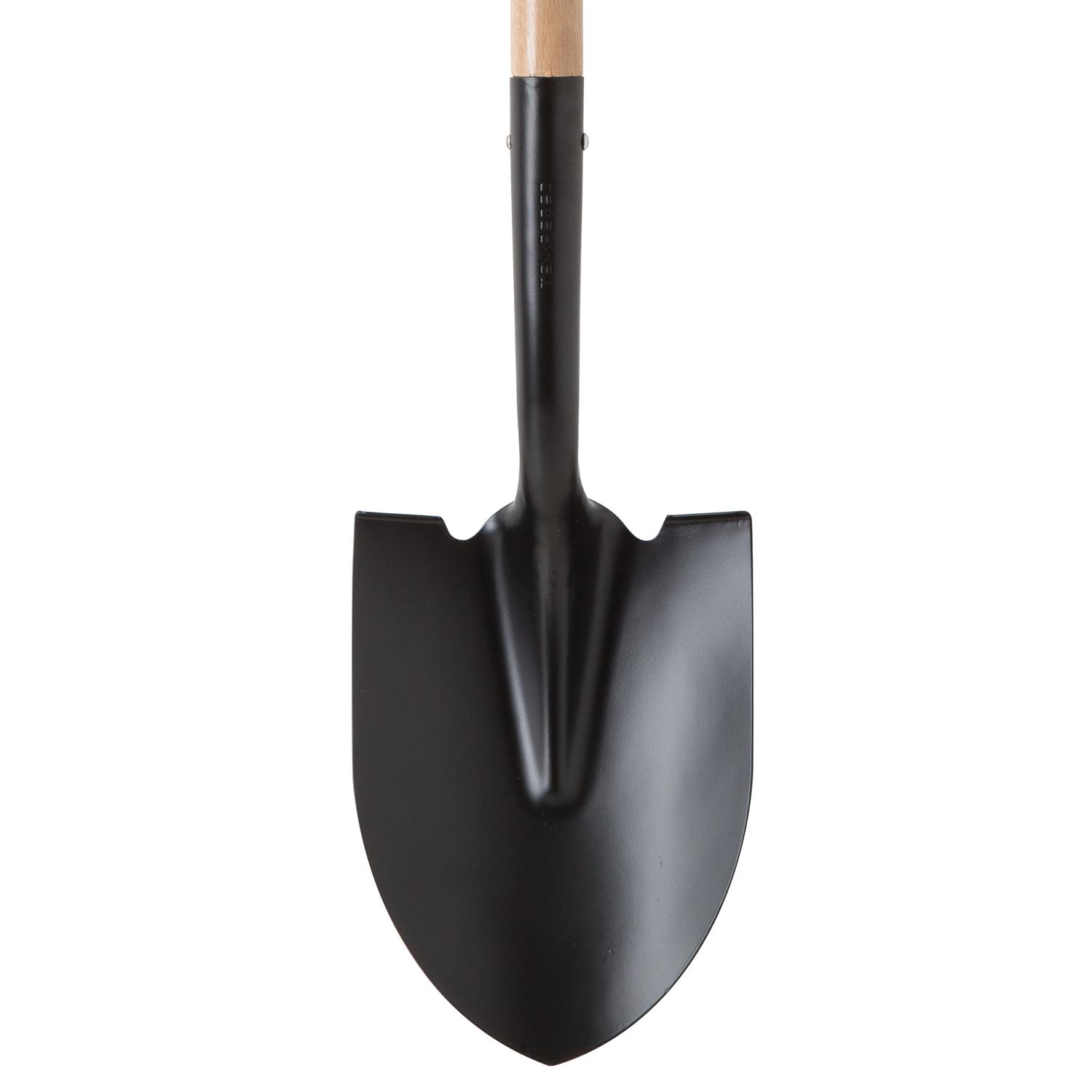 Home Plus 39 in. Steel Round Digging Shovel Wood Handle Mfr PRY P Ace Hardware