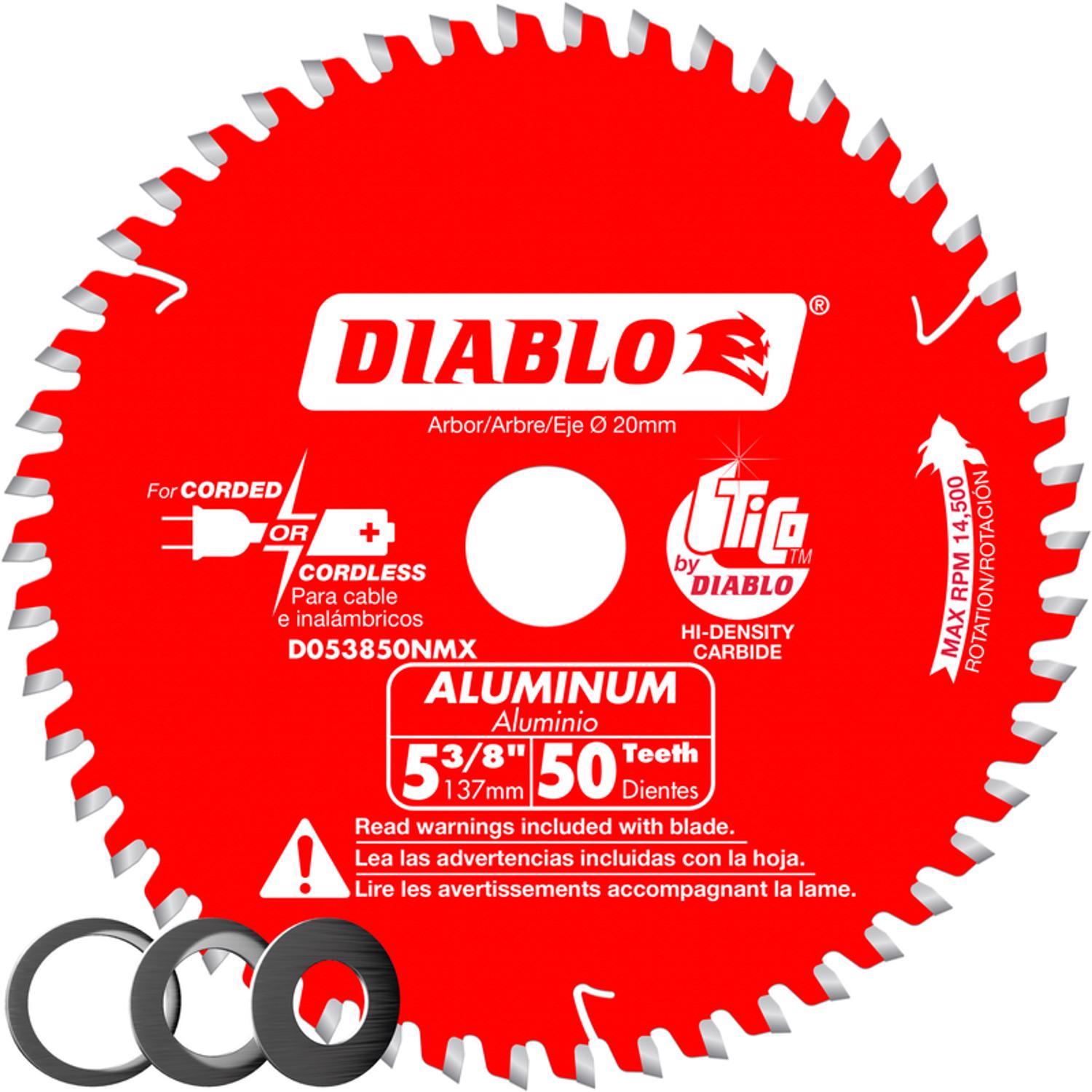 Diablo 5-3/8 in. D X 20 mm TiCo Hi-Density Carbide Circular Saw Blade 50 teeth 1 pk Uae Electronic uaeelectronic.com