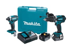Makita 18V LXT Cordless Brushed 2 Tool Combo Kit